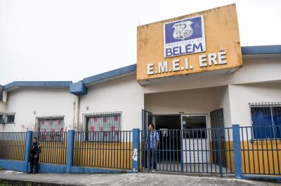 Entrega dos kits das merendas escolares