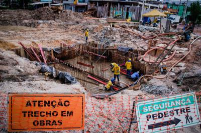 Prefeitura conclui obra de interligação da Mundurucus ao canal da Bernardo Sayão