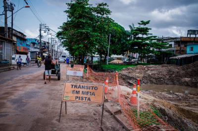 Prefeitura conclui obra de interligação da Mundurucus ao canal da Bernardo Sayão