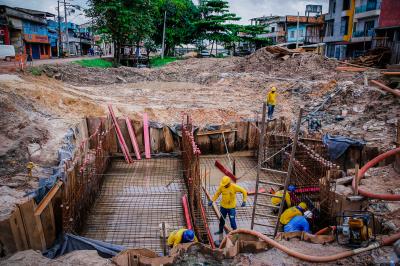 Prefeitura conclui obra de interligação da Mundurucus ao canal da Bernardo Sayão