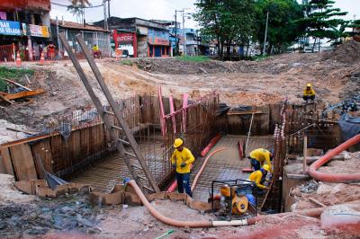 Prefeitura conclui obra de interligação da Mundurucus ao canal da Bernardo Sayão