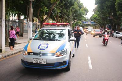 Banda da Guarda Municipal de Belém alegra o sábado de moradores de três bairros