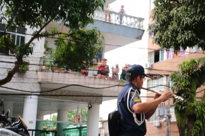 Banda da Guarda Municipal de Belém alegra o sábado de moradores de três bairros