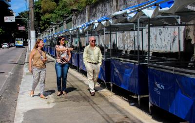 Feirantes de Batista Campos recebem 105 novas barracas da Prefeitura de Belém