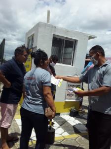 SeMOB orienta população nas paradas de ônibus de Belém