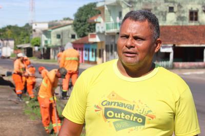 Prefeitura de Belém reforça frentes de trabalho em Outeiro