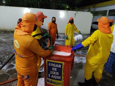 Prefeitura higieniza unidades de saúde municipais e estaduais