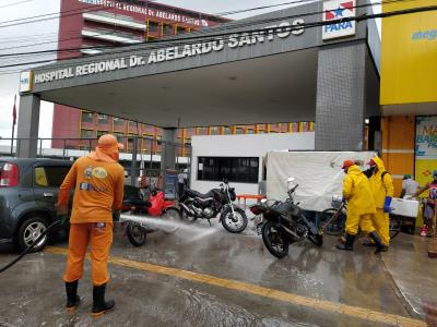 Prefeitura higieniza unidades de saúde municipais e estaduais