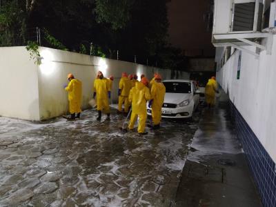 Prefeitura higieniza unidades de saúde municipais e estaduais