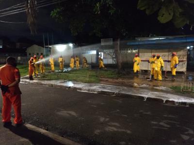 Prefeitura higieniza unidades de saúde municipais e estaduais