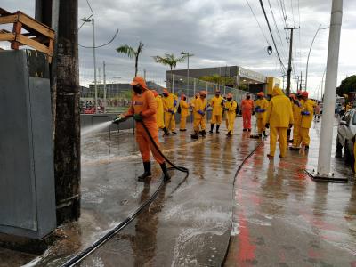 Prefeitura higieniza unidades de saúde municipais e estaduais