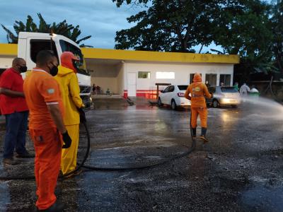 Prefeitura higieniza unidades de saúde municipais e estaduais