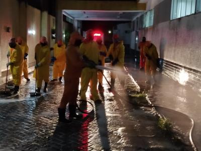 Prefeitura higieniza unidades de saúde municipais e estaduais