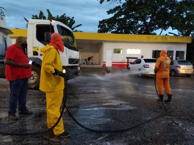 Prefeitura higieniza unidades de saúde municipais e estaduais