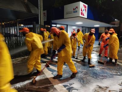 Prefeitura higieniza unidades de saúde municipais e estaduais