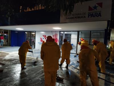 Prefeitura higieniza unidades de saúde municipais e estaduais