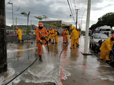 Prefeitura higieniza unidades de saúde municipais e estaduais