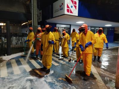 Prefeitura higieniza unidades de saúde municipais e estaduais