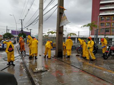 Prefeitura higieniza unidades de saúde municipais e estaduais