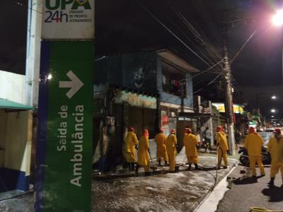 Prefeitura higieniza unidades de saúde municipais e estaduais