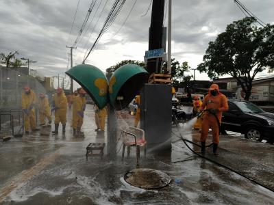 Prefeitura higieniza unidades de saúde municipais e estaduais