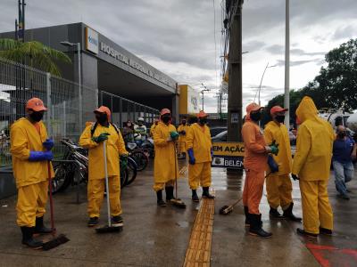 Prefeitura higieniza unidades de saúde municipais e estaduais