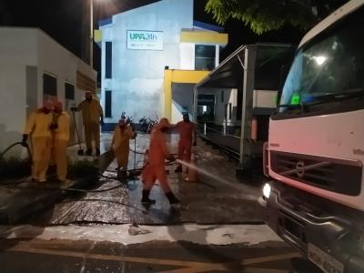 Prefeitura higieniza unidades de saúde municipais e estaduais
