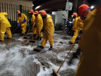 Prefeitura higieniza unidades de saúde municipais e estaduais