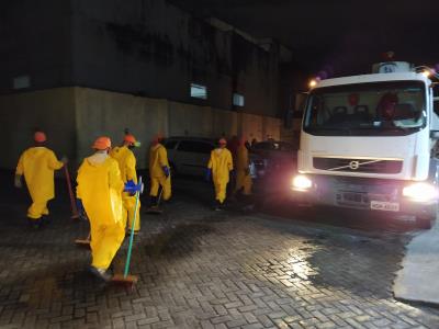 Prefeitura higieniza unidades de saúde municipais e estaduais
