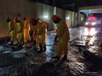 Prefeitura higieniza unidades de saúde municipais e estaduais