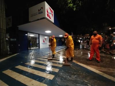 Prefeitura higieniza unidades de saúde municipais e estaduais