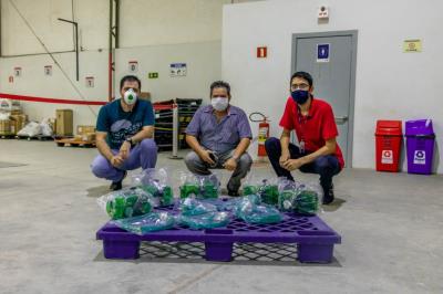 EPIs são adquiridos e Tramontina doa respiradores para o combate à covid-19 na capital