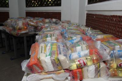Distribuição do terceiro lote de kits merenda escolar iniciou pelo distrito de Outeiro