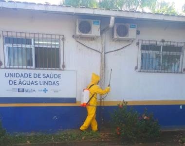Unidades de Saúde recebem mutirão de desinfecção