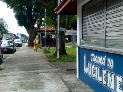 Prefeitura leva mutirão de desinfecção ao distrito de Mosqueiro