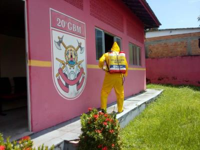 Prefeitura leva mutirão de desinfecção ao distrito de Mosqueiro