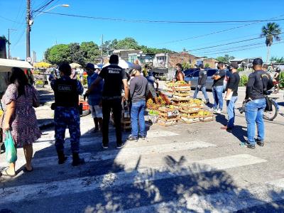 Prefeitura intensifica fiscalização em feiras e áreas comerciais de seis bairros em Belém