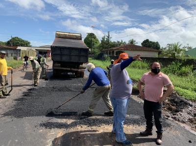 Distrito de Mosqueiro recebe obras, serviços e recuperação de vias