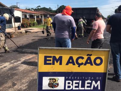 Distrito de Mosqueiro recebe obras, serviços e recuperação de vias
