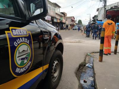Feiras da Pratinha e Icoaraci são fiscalizadas por agentes de segurança