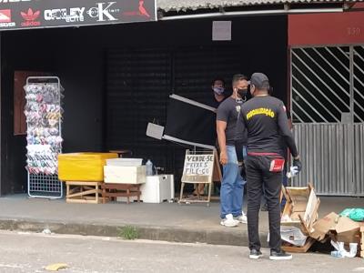 Feiras da Pratinha e Icoaraci são fiscalizadas por agentes de segurança