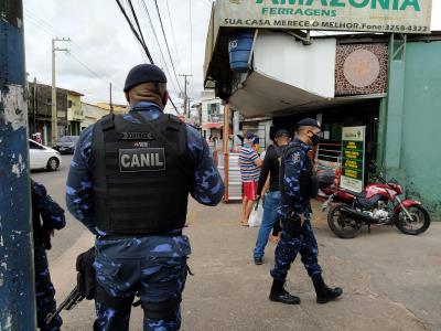 Feiras da Pratinha e Icoaraci são fiscalizadas por agentes de segurança