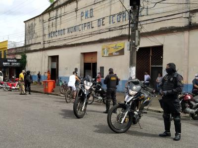 Feiras da Pratinha e Icoaraci são fiscalizadas por agentes de segurança