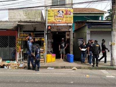 Feiras da Pratinha e Icoaraci são fiscalizadas por agentes de segurança