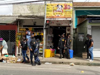 Feiras da Pratinha e Icoaraci são fiscalizadas por agentes de segurança
