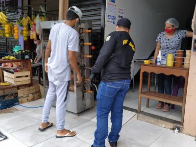 Feiras da Pratinha e Icoaraci são fiscalizadas por agentes de segurança
