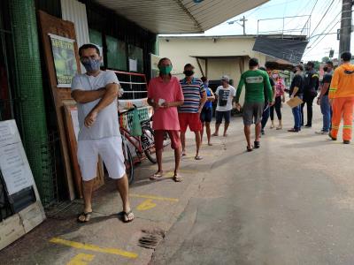 Feiras da Pratinha e Icoaraci são fiscalizadas por agentes de segurança