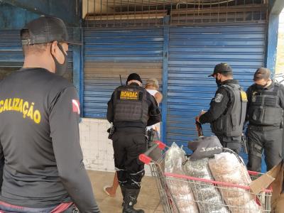 Feiras da Pratinha e Icoaraci são fiscalizadas por agentes de segurança