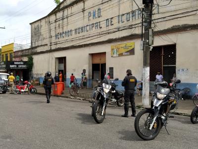 Feiras da Pratinha e Icoaraci são fiscalizadas por agentes de segurança