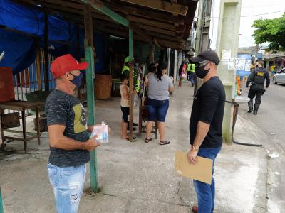 Feiras da Pratinha e Icoaraci são fiscalizadas por agentes de segurança